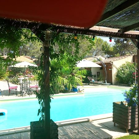 Bed and Breakfast Les Coronilles Beaucaire  Exterior foto